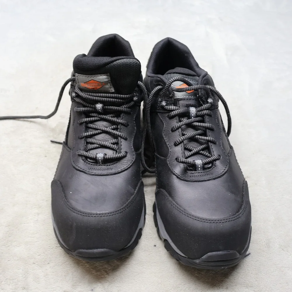 Merrell Mens 11.5 Work Boots Black Moab Adventure Carbon Fiber Safety Toe‎ NEW?